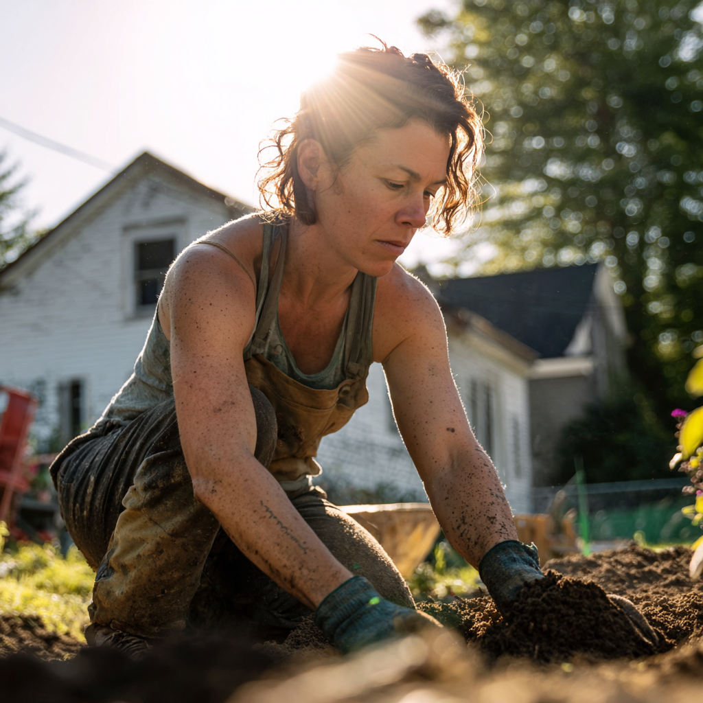 Woman working in field - OmniCleanse natural detox