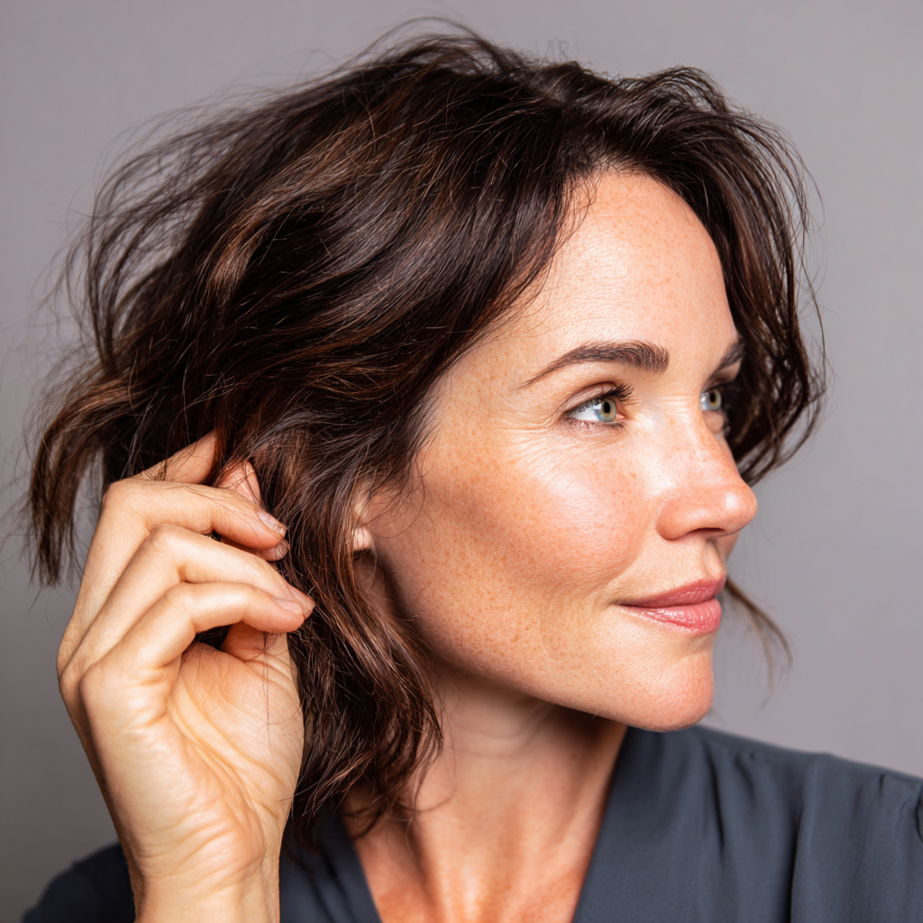 Healthy skin and hair from collagen protein