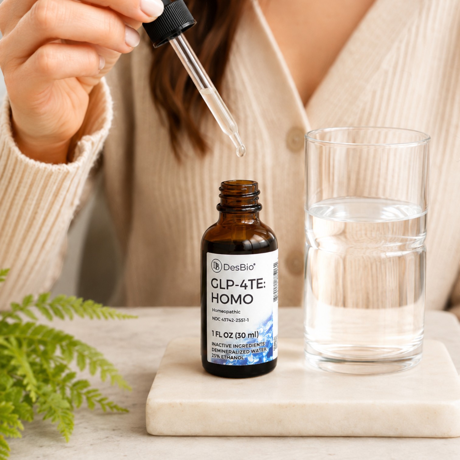 Complex homeopathic formulation - dropper bottle