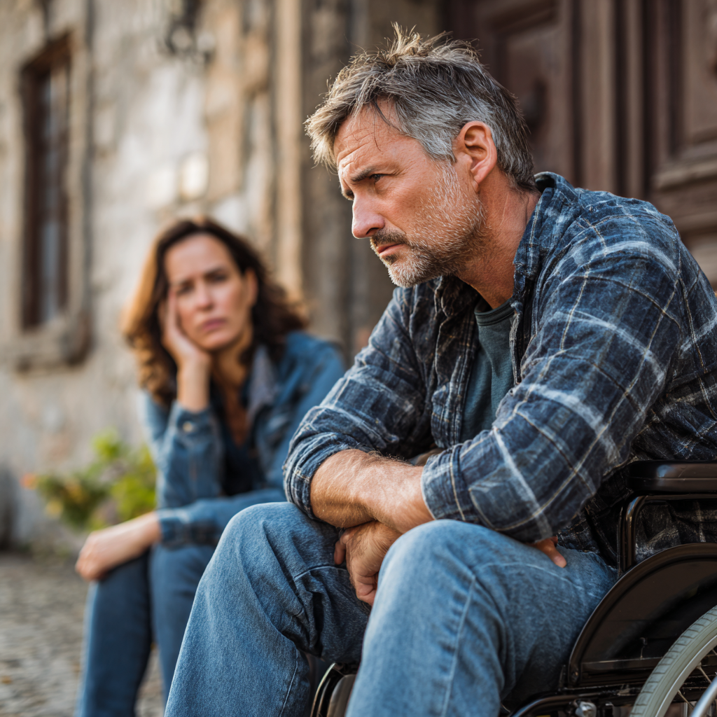 Man recovering — concussion support protocol